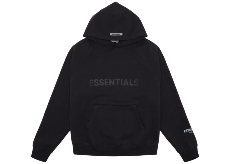 Real Essentials Black Hoodie