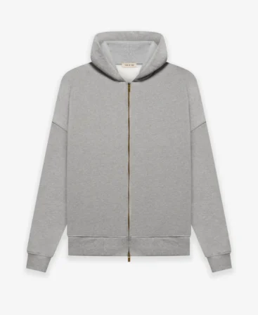 Eternal Fleece Zip Hoodie Warm Heather Grey